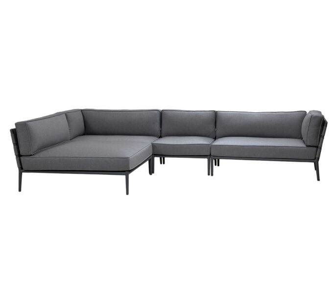 Grosse Conic Lounge in grau von Cane-line.
