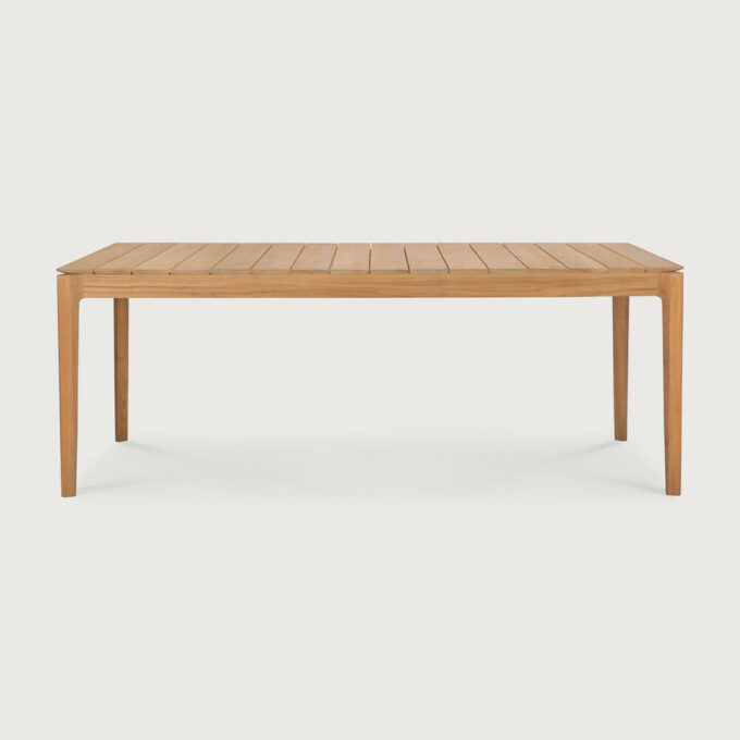 200x100 cm misst der Bok Teak Tisch für draussen von Ethnicraft.