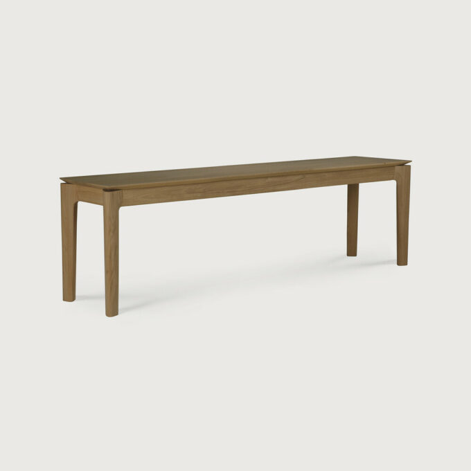 In Teak der Bok Bank 166x35x46 cm von Ethnicraft.