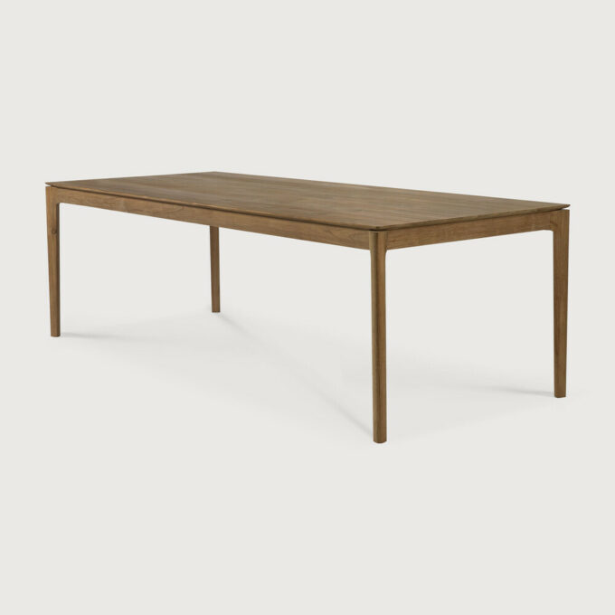 Von Ethnicraft der Bok Tisch in Teak 200x95x76 cm.
