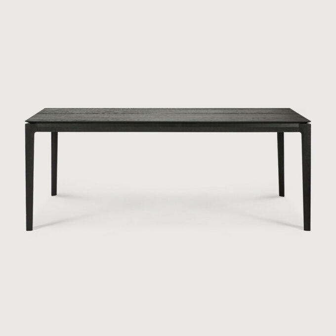 200x95x76 cm grosse schwarz lackierte Bok Tisch in Eiche von Ethnicraft.