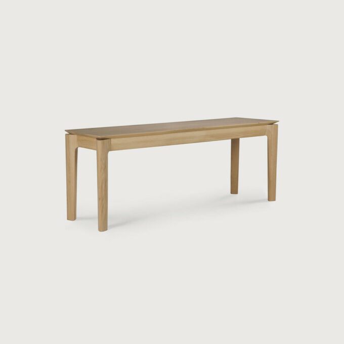 Von Ethnicraft der Bok Bank in Eiche 146x35x46 cm.
