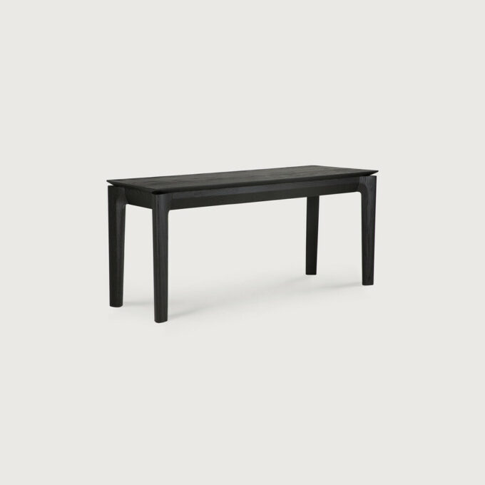 Der Bok Bank 126x35x40 cm in schwarzer Eiche von Ethnicraft.