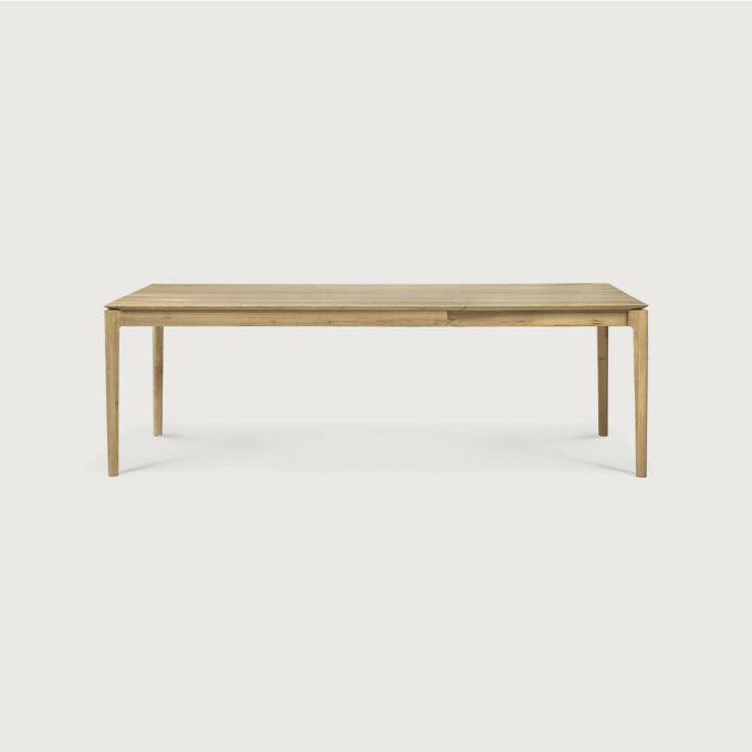 Von Ethnicraft der Bok Auszug-Tisch 160/220x90x76 cm in Eiche.