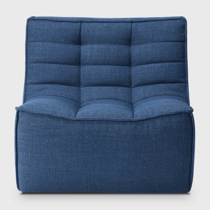 1-Sitzer vom Modulsofa N701 in blau von Ethnicraft.