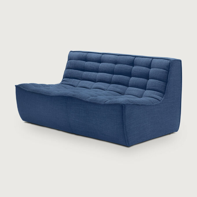 Das 2-Sitzer Modulsofa N701 in blau von Ethnicraft.