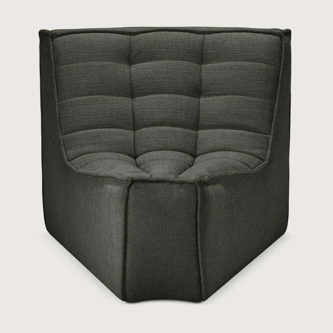 Runde Ecke 45 Modulsofa N701 in Moss Eco von Ethnicraft.