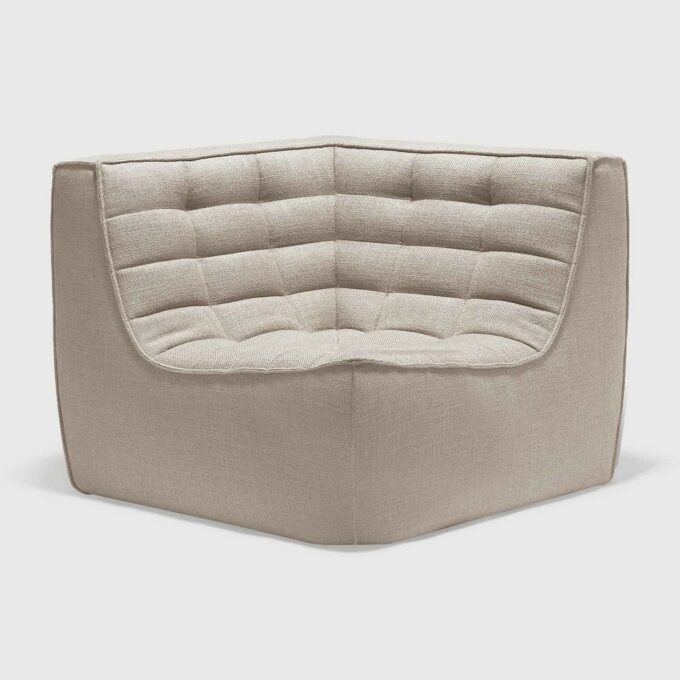 Das Modulsofa N701 90, in Beige von Ethnicraft.