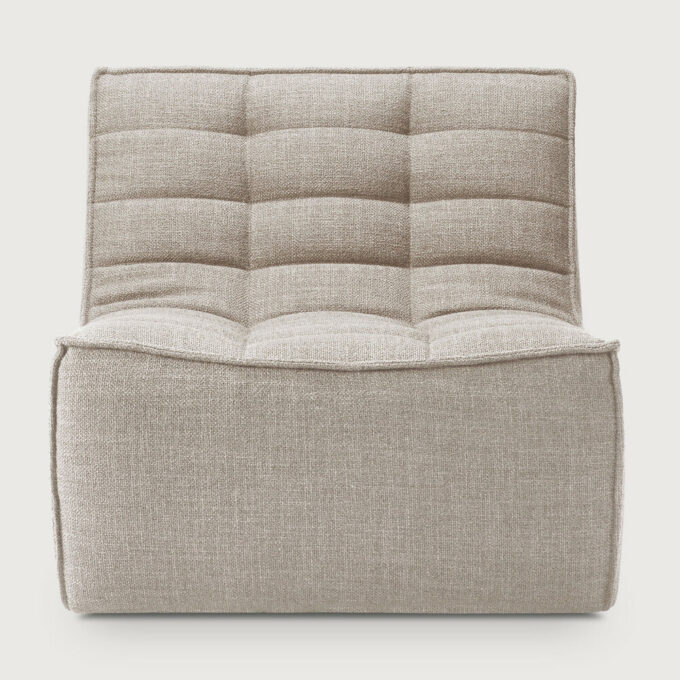 1-Sitzer Modulsofa N701 in Beige von Ethnicraft.