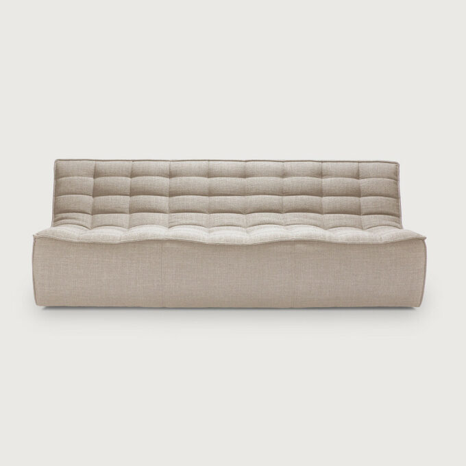 3-Sitzer Modulsofa N701 in Beige von Ethnicraft.