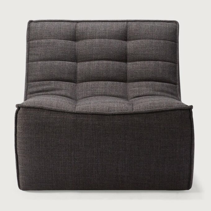 1-Sitzer Modulsofa N701 in Dark Grey von Ethnicraft.
