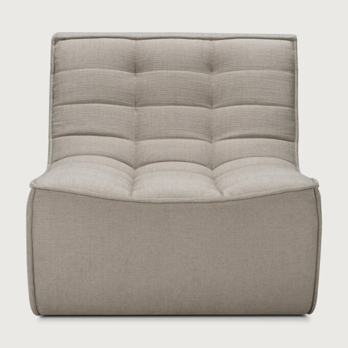 Das 1-Sitzer Modulsofa N701 in Ecru Eco von Ethnicraft.