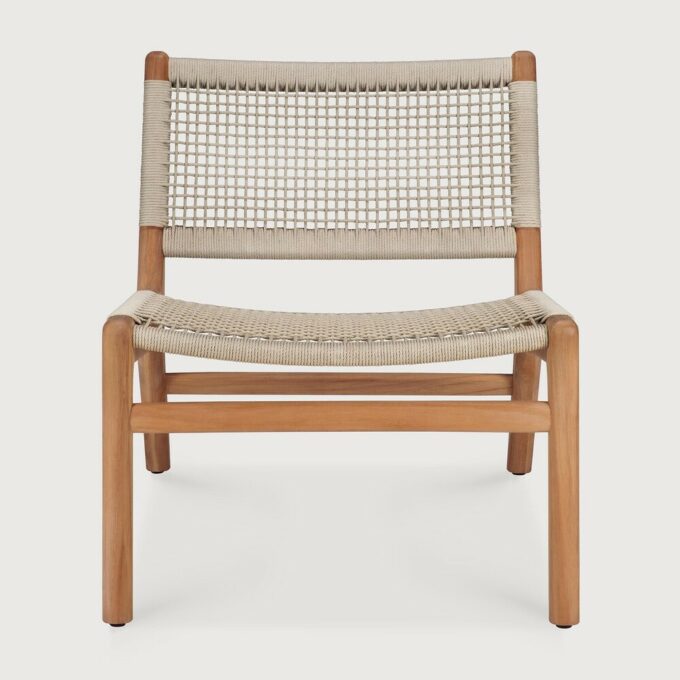 Der gewobene Jack Lounge Chair von Ethnicraft.